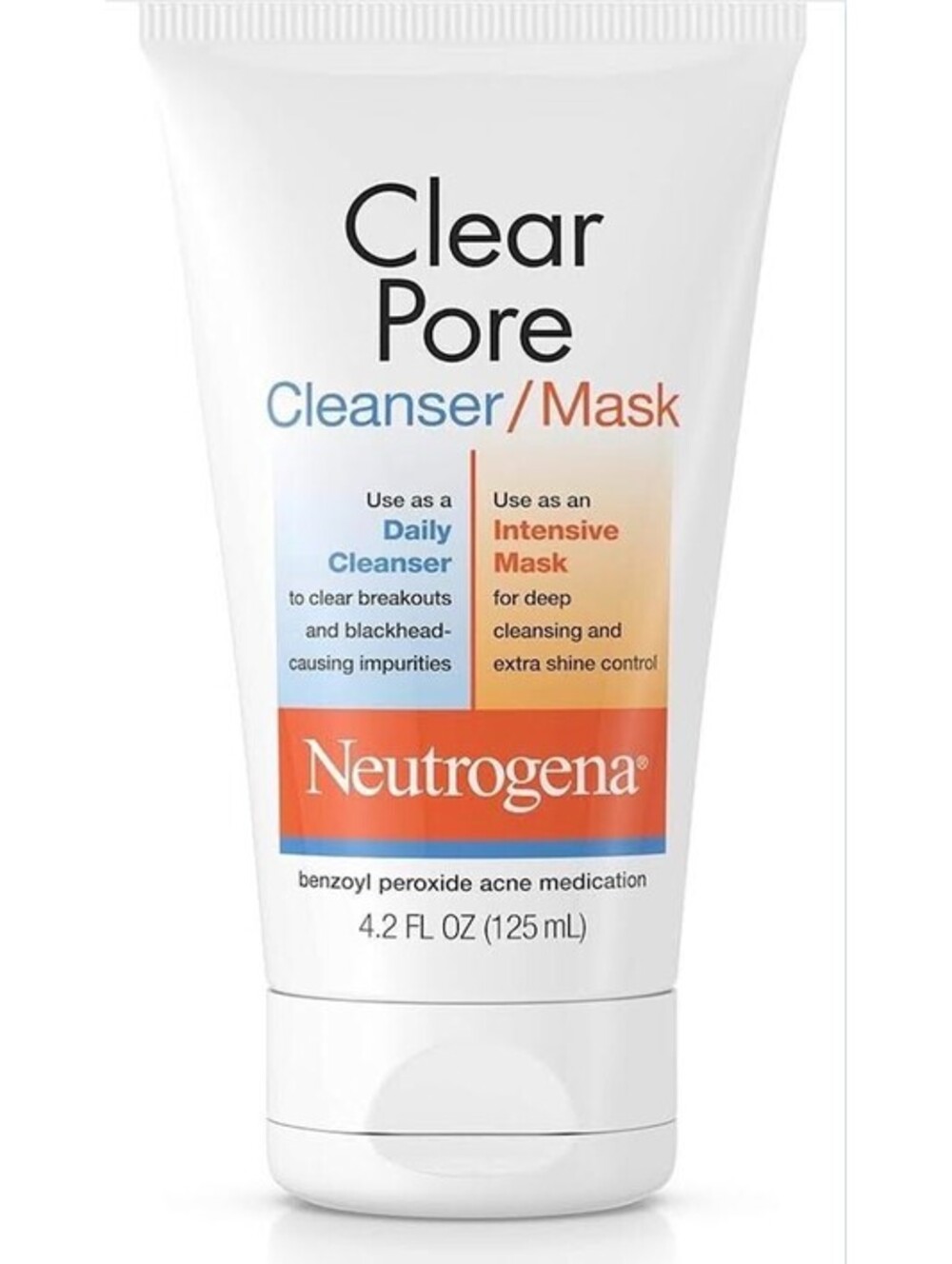 Neutrogena Clear Pore Cleanser/Mask, 4.2 oz, Exp 5/2027